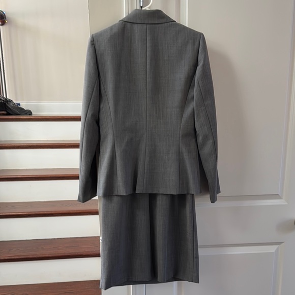 Gray Women's Blazer and Dress Set - Picture 3 of 6